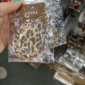 Leopard Sequin Earrings